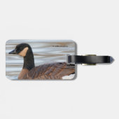 カックリングガチョウのプロフィール ラゲッジタグ (裏面横)