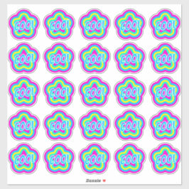 カッコいいおもしろいカラフル先生報酬コメントシール シール