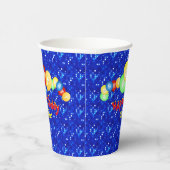 カッコいいおもしろいバルーン誕生日パーティー 紙コップ (右)