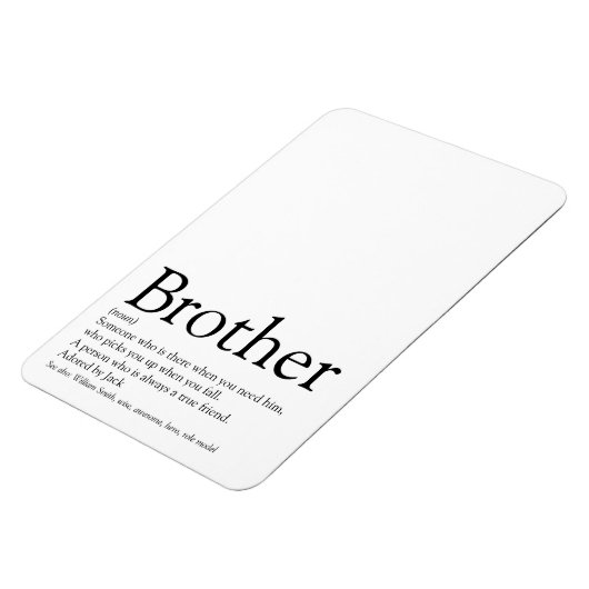 カッコいいおもしろい最高の類型 マグネット (左側)