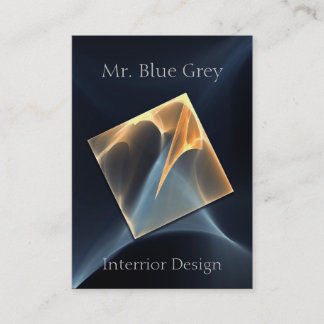 カッコいいおよびゆとりのデザインの名刺 名刺