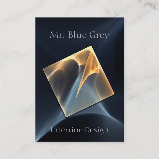 カッコいいおよびゆとりのデザインの名刺 名刺 (正面)