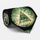 カッコいいおよびユニークなカムフラージュIlluminati ネクタイ (ロール)
