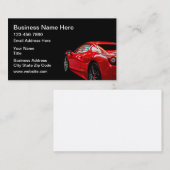 カッコいいお洒落モダン車のBusiness Card 名刺 (正面/裏面)