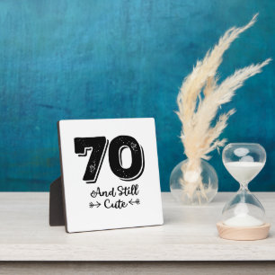 カッコいいかわいい70歳の誕生日引用文ことわざ フォトプラーク
