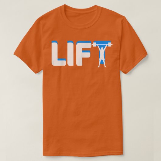 カッコいいことわざウエイトリフティングダンベルフィットネストラーニ Tシャツ (デザイン正面)