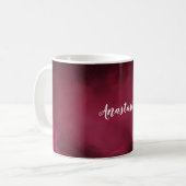 カッコいいすごい赤 コーヒーマグカップ (正面左)