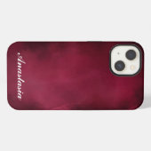カッコいいすごい赤 iPhoneケース (裏面横)