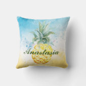 カッコいいすごい、パイナップル クッション (裏面)