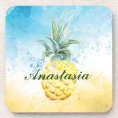 カッコいいすごい、パイナップル コースター (正面)