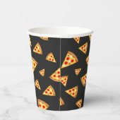 カッコいいとおもしろいのピザのスライスのパターン 紙コップ (右)