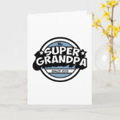 カッコいいによってすごい祖父 カード (黄色い花)