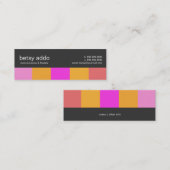 カッコいいのストライプなお母さんのテレホンカード コーリングカード (正面/裏面)