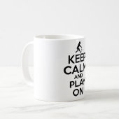 カッコいいのスポーツのベクトルデザイン コーヒーマグカップ (正面左)