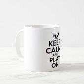 カッコいいのスポーツのベクトルデザイン コーヒーマグカップ (正面左)