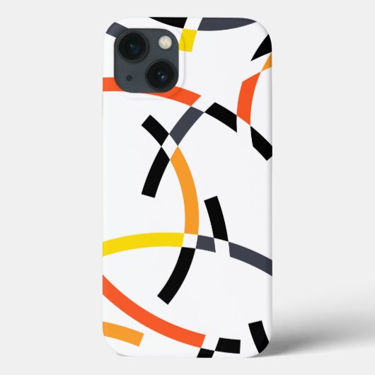 カッコいいはっきりしたトレンディーよくはしゃぐ都市モダン美術 Case-Mate iPhoneケース (裏面)