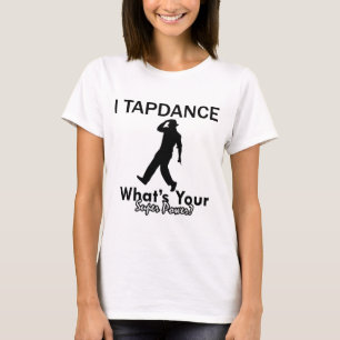 カッコいいはデザインをタップダンスします Tシャツ