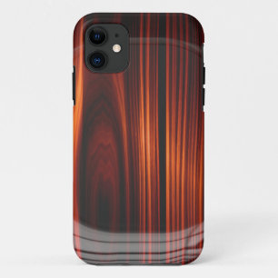 カッコいいは木製の一見のiPhone 5の箱にニスをかけました iPhone 11 ケース