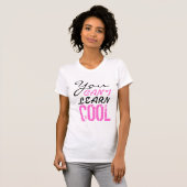 カッコいいを学ぶことができません Tシャツ (正面フル)