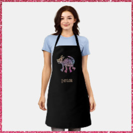 カッコいいアステカデザイン エプロン