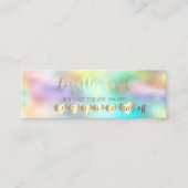 カッコいいエレガントプロフェッショナルハート ロイヤリティカード (正面)