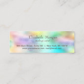 カッコいいエレガントプロフェッショナルハート ロイヤリティカード (裏面)