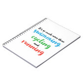 カッコいいオリジナルデザイン ノートブック (左側)