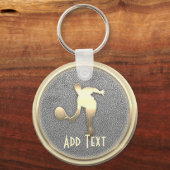 カッコいいカスタムテニススター キーホルダー (正面)