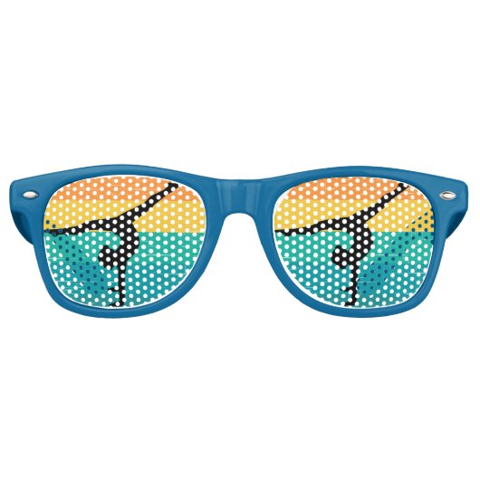 カッコいいカスタム体操サンセット レトロサングラス (正面)