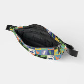 カッコいいカラフルキルト ファニーパック (見開き)