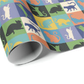 カッコいいカラフルキルト ラッピングペーパー (ロールコーナー)