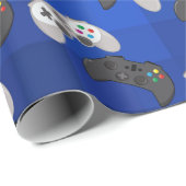 カッコいいカラフルゲーム ラッピングペーパー (ロールコーナー)