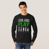 カッコいいキッシ遊ュTeeゲームユーモア設定プレイヤーCh Tシャツ (正面フル)