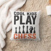 カッコいいキッ遊スチェスおもしろいボード愛好家ギフトギフト クッション (ブランケット)