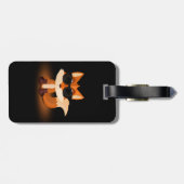 カッコいいキツネ ラゲッジタグ (裏面横)