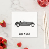 カッコいいクラシック車 スタンダードカクテルナプキン (インサイチュ)