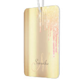 カッコいいグラデーショングリッター カーエアーフレッシュナー (左)