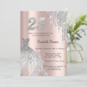 カッコいいグリッタードリップス、エッフェルタワードレス25th 招待状 (スタンド正面)