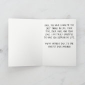 カッコいいゲイパパの父の日 カード (内部)