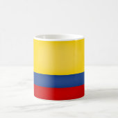 カッコいいコロンビア国旗 コーヒーマグカップ (中央)