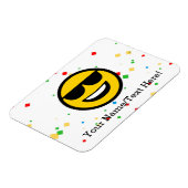 カッコいいサングラス絵文字 マグネット (左側)