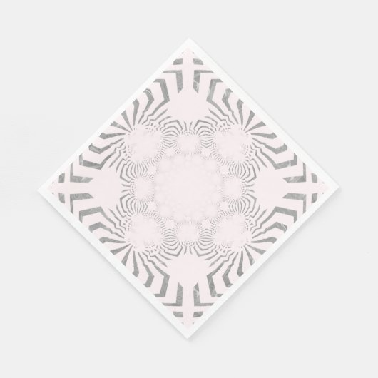 カッコいいシンプルエレガントパーティー時間なしデザイン芸術 スタンダードランチョンナプキン (角)