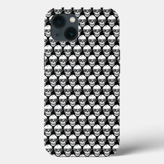 カッコいいスカル電話ケース Case-Mate iPhoneケース (裏面)