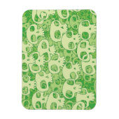 カッコいいスカル マグネット (縦)