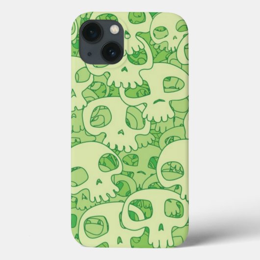 カッコいいスカル Case-Mate iPhoneケース (裏面)