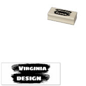 カッコいいスタイリッシュ絵を描ブのストロパーソナライズされたーク名 ラバースタンプ (押印)