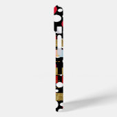 カッコいいストライプ点 Case-Mate iPhoneケース (裏面 / 左)