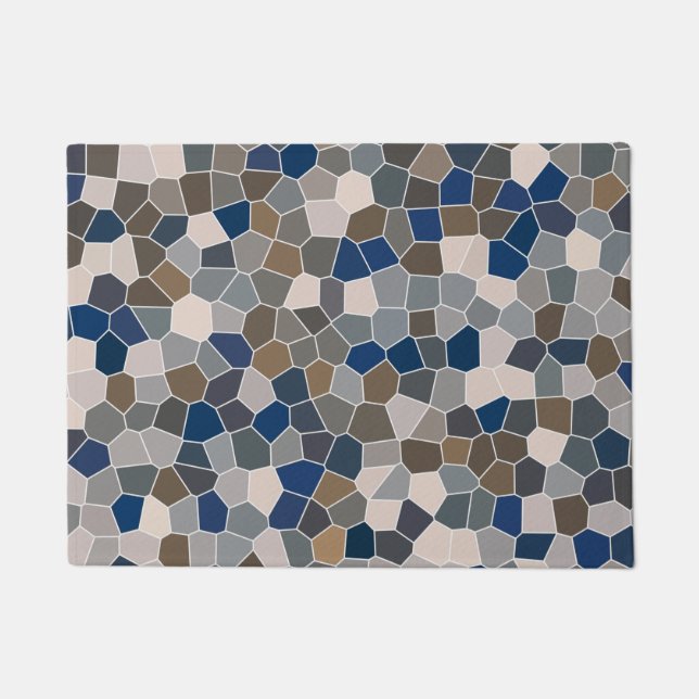 カッコいいトレンディーパタモダンーン    ドアマット (正面)