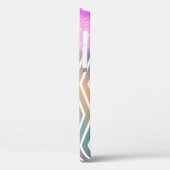 カッコいいトレンディーパープルグリッター Case-Mate iPhoneケース (裏面 / 左)