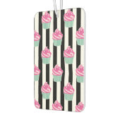 カッコいいトレンディーブラックアンドウィット カーエアーフレッシュナー (左)